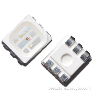 1206 3528 5050 5054 Top View PLCC4 RGB Full Color SMD LED Electronic Components